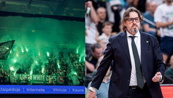 „Žalgirio“ fanai po triumfo: „Dabar reikia išspręsti Trinchieri klausimą“