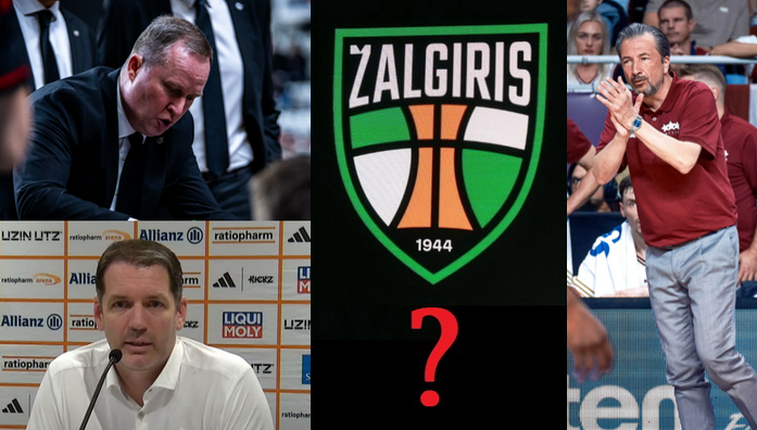 „Žalgiris“ atnaujino trenerio paieškas: skelbiami kandidatai perimti komandos vairą