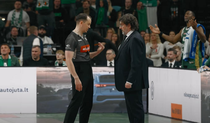 Pamatykite ir išgirskite: pirmosios LKL finalo serijos rungtynės teisėjų akimis
