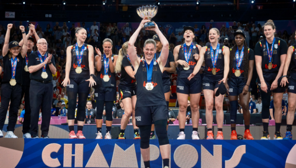 Europos moterų čempionato finale - belgių triumfas prieš ispanes
