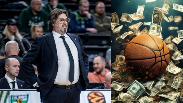 Sužinokite, kiek „Žalgiriui“ kainavo A. Trinchieri projektas
