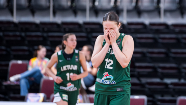 Kroatėms mažajame finale nusileidusi 18-mečių rinktinė liko per žingsnį nuo elitinio A diviziono
