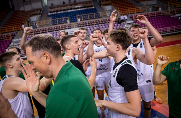 Lietuvos 20-mečių rinktinė pateko į Europos čempionato finalą