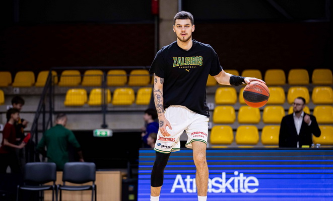 Paaiškėjo, kiek išaugo „Žalgirio“ snaiperio D. Sirvydžio atlyginimas