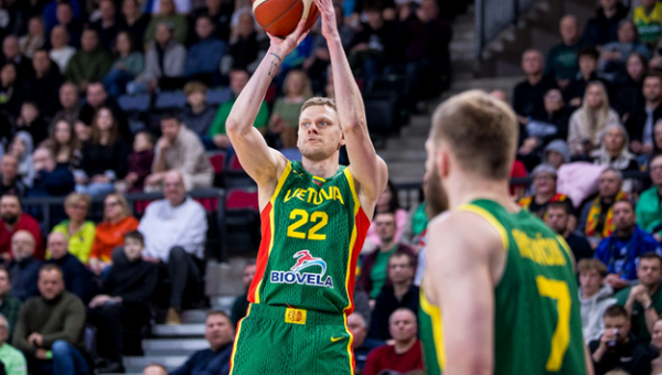 Lietuvos rinktinė pergalingai pradėjo pasiruošimą Europos čempionatui 