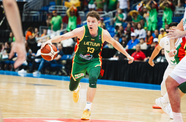 FIBA Europos čempionato reitinge Lietuvos rinktinė smuktelėjo žemyn