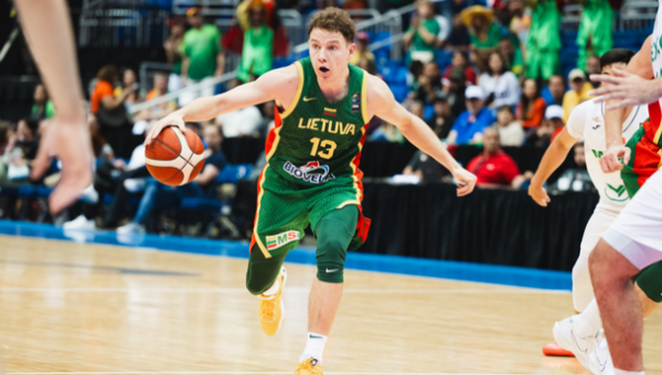 FIBA Europos čempionato reitinge Lietuvos rinktinė smuktelėjo žemyn 