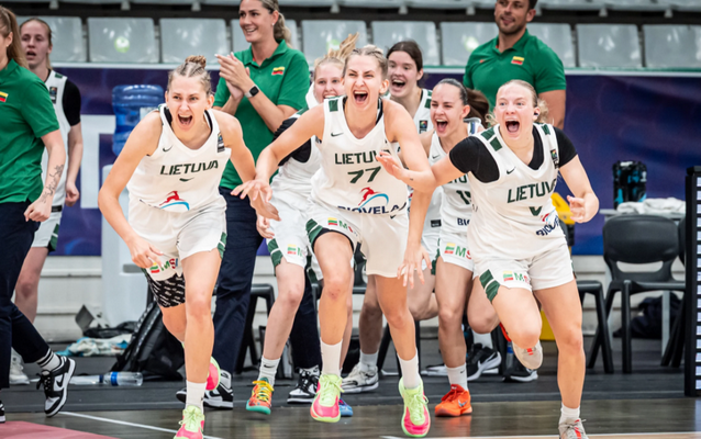 Fantastika: 20-metės po pratęsimo palaužė švedes ir pateko į finalą