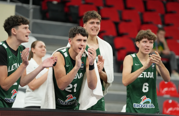 Į atkrintamąsias – su dramatiška pergale: 16-mečiai po pratęsimo nugalėjo Izraelį