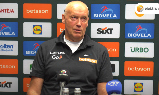 R. Kurtinaitis: „Daugiau žaidė tie, dėl kurių vis dar svarstome“ (VIDEO)