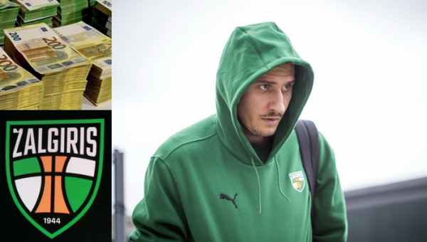 Sukluskite: paviešintas kito sezono „Žalgirio“ kapitono E. Ulanovo atlyginimas
