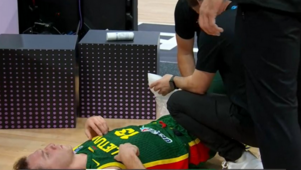 R. Jokubaitis mače su suomiais patyrė rimtą traumą 