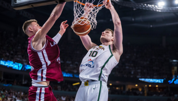 Pamatykite: gražiausi Lietuvos ir Latvijos mačo epizodai (VIDEO)