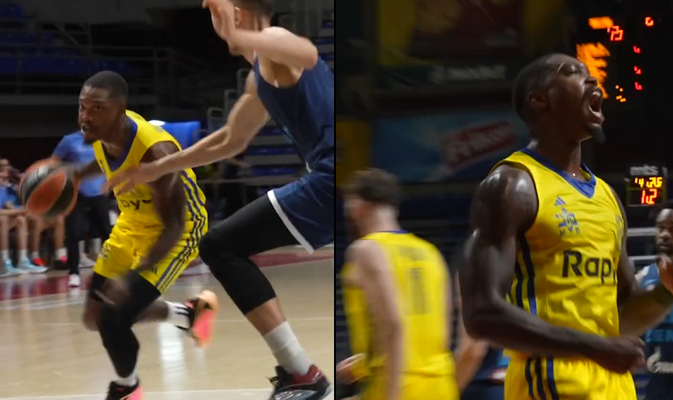 Buvęs žalgirietis L. Walkeris atvedė „Maccabi“ į pergalę prieš Rusijos klubą