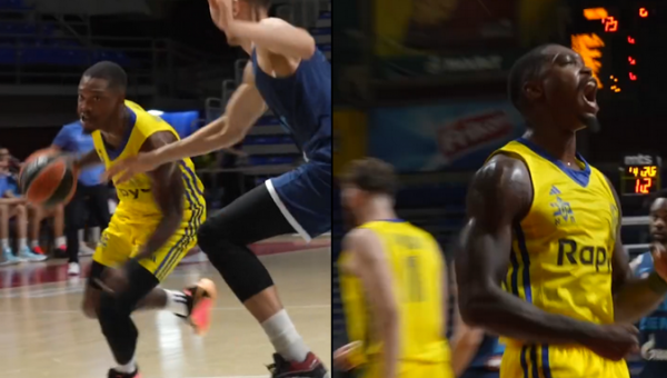 Buvęs žalgirietis L. Walkeris atvedė „Maccabi“ į pergalę prieš Rusijos klubą