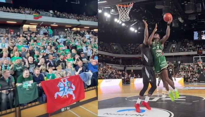Triukšmingai palaikytas „Žalgiris“ šventė pergalę Londone