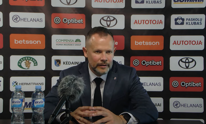 G. Žibėnas: „Taktine prasme mums dar daug trūksta“ (VIDEO)