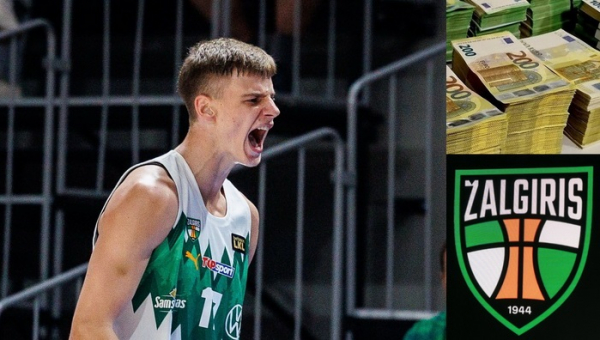 Nustebins: paaiškėjo, kiek M. Rubštavičius uždirbs už žaidimą „Žalgiryje“