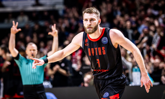 G. Radzevičius sulaukė įvertinimo iš FIBA: pateko į geriausių žaidėjų reitingą
