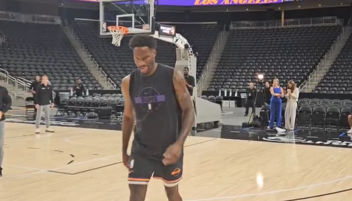 A. Marčiulionis progos nesulaukė, o „Lakers“ krito prieš „Suns“ (VIDEO)