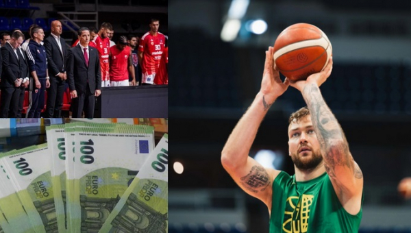 Paskelbta, kokiais pinigais „Crvena Zvezda“ prisiviliojo D. Motiejūną 