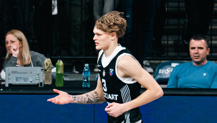 N. Muurinenas galingu dėjimu debiutavo „Partizan“ klube