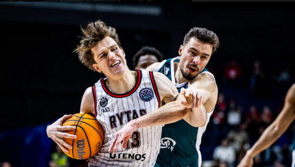 J. Hardingo netekęs „Rytas“ pergalingai startavo Čempionų lygoje