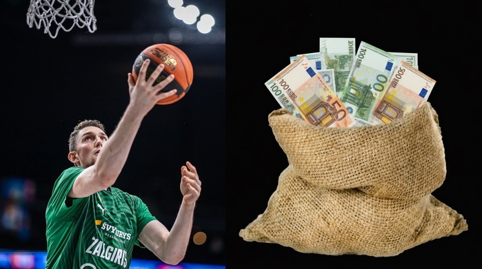 L. Biručio atlyginimas dar paaugo: „Žalgirio“ aukštaūgis susižers solidžią sumą