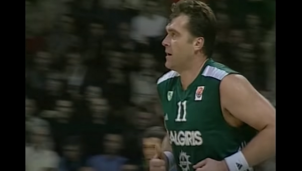 Atgal į praeitį: „Žalgiris“ siūlo prisiminti dominuojantį A. Sabonio pasirodymą
