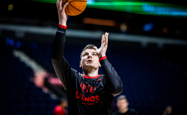 A. Gudaitis tapo FIBA Čempionų lygos savaitės žaidėju