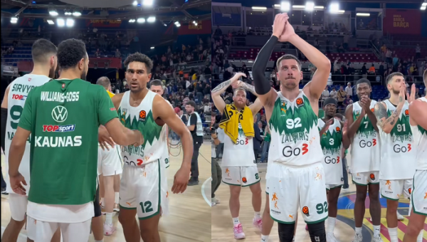 „Žalgirio“ fanai: „Kitą savaitę turime grįžti į lentelės viršų“