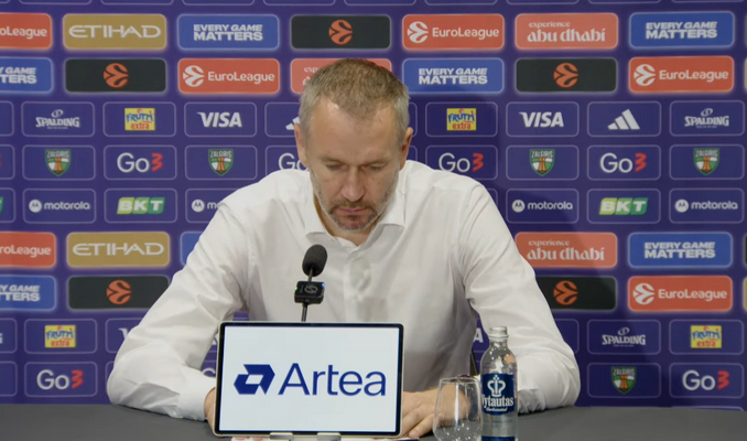 T. Masiulis po pergalės prieš ASVEL: „Šiandien kovėmės dėl kiekvienio kamuolio“ (VIDEO)