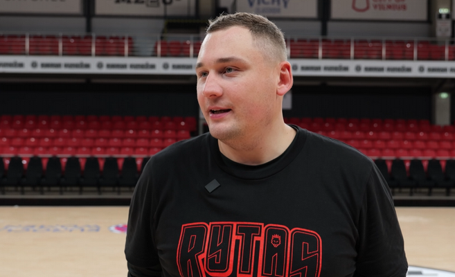 N. Pacevičius prieš mačą su „Žalgiriu“: „Svarbiausia bus atlaikyti varžovų fiziškumą“