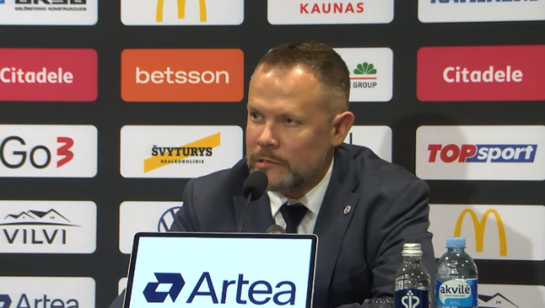 G. Žibėnas: „Mūsų sirgaliai visada nusipelno kovos iki pabaigos“