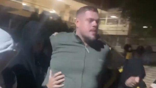 Buvęs žalgirietis sulaikytas po protesto prieš Serbijos valdžią (VIDEO)