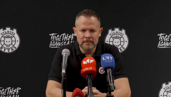 G. Žibėnas: „Šių rungtynių laukiame su nekantrumu“ (VIDEO)