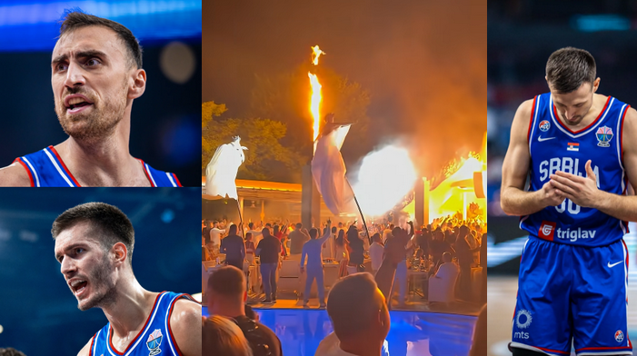 Skelbiami Serbijos žaidėjai, kurie prieš EČ aštuntfinalį lėbavo iki paryčių