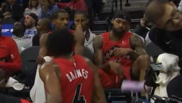 B. Ingramo mestas buteliukas trenkėsi komandos darbuotojui į veidą ir užtraukė NBA baudą 