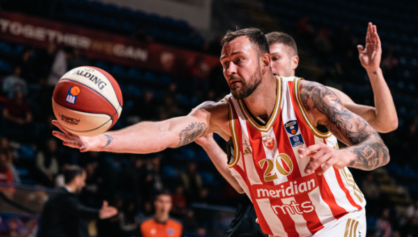 D. Motiejūnas ir „Crvena Zvezda“ krito prieš „Dubai“ krepšininkus