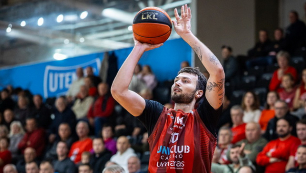 0:20 atkarpą praleidusi „Juventus“ išgyveno KMT mūšį prieš „Gargždus“