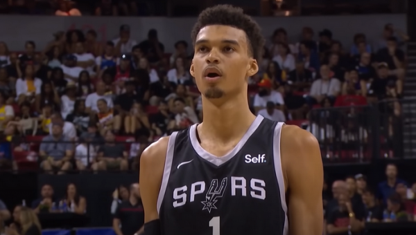 V. Wembanyama dėl traumos iškrito iš rikiuotės