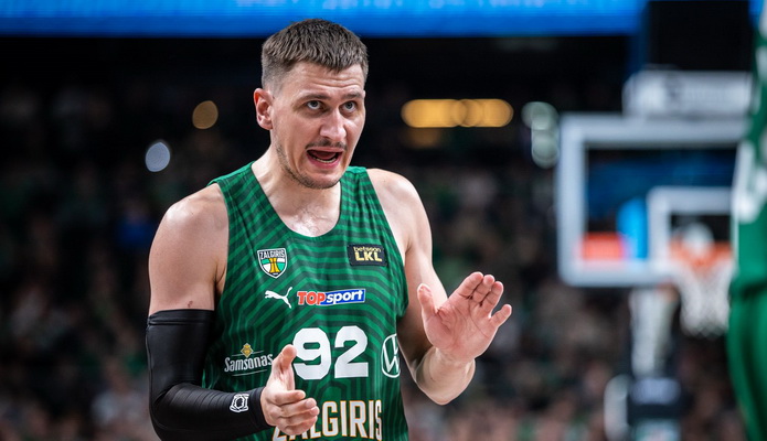 Suskaičiuota, kiek E. Ulanovas per artimiausius du metus uždirbs „Žalgirio“ ekipoje