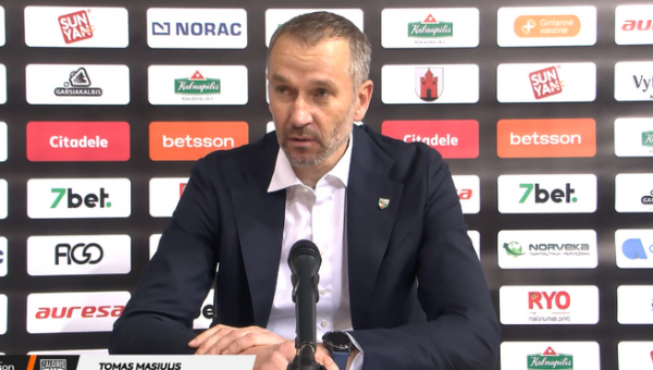 T. Masiulis: „Pačioje pabaigoje šiek tiek leidome per lengvai jiems sugrįžti“