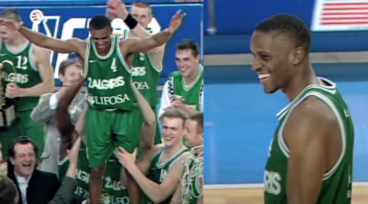 „Žalgirio“ dievukas T. Edney apie triumfą Eurolygoje: „Tai pakeitė mano gyvenimą“