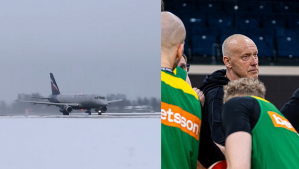 Uždarytas Vilniaus oro uostas sujaukė Lietuvos rinktinės planus