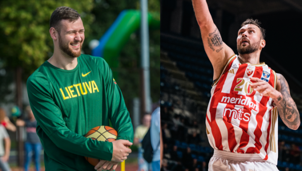 Beveik milijonas: atskleistas D. Motiejūnas atlyginimas „Crvena Zvezda“ klube