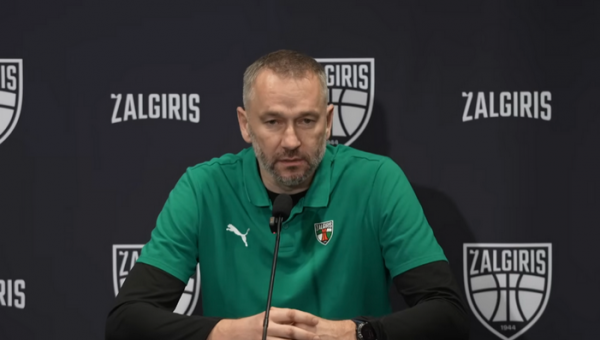 T. Masiulis: apie žalgiriečių sveikatos būklę ir laukiantį „Maccabi“ iššūkį (VIDEO)