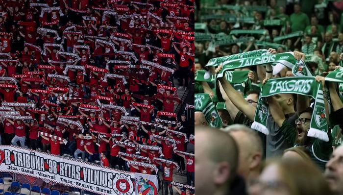 „Ryto“ ir „Žalgirio“ sirgaliai susivienijo: „Laisvo žodžio jūs neatimsit“