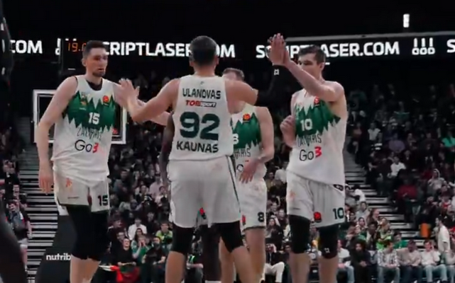 „Žalgiris“ sugrįžo į pergalių kelią Eurolygoje: nugalėjo „Paris“ ekipą