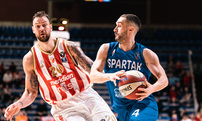 D. Motiejūnas prisidėjo prie „Crvena Zvezda“ pergalės prieš „Spartak“